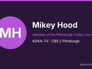 Mikey Hood, member of the Pittsburgh Today Live team, KDKA-TV