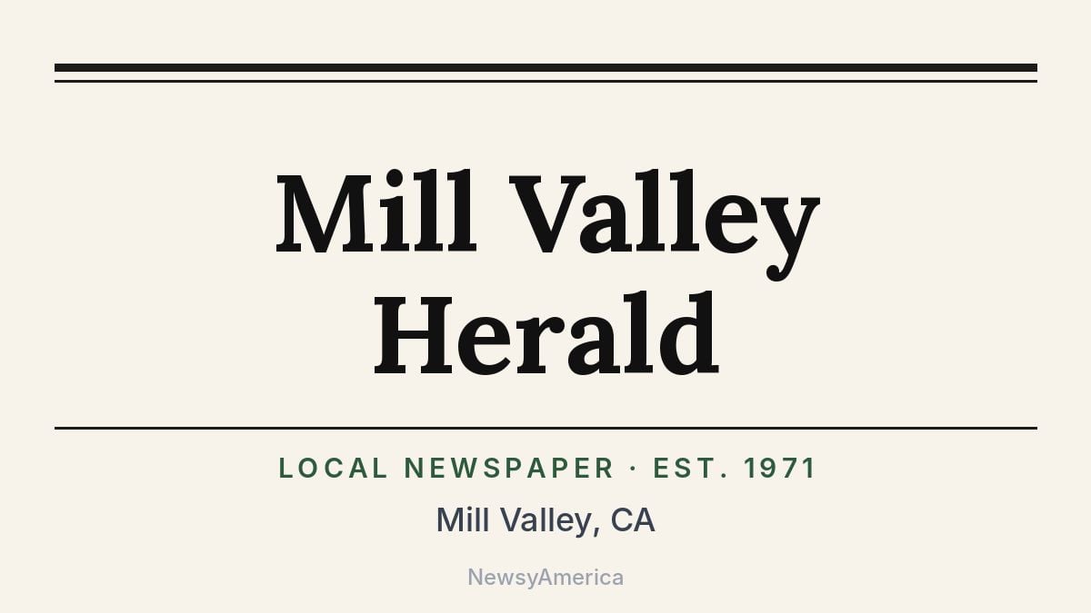 Mill Valley Herald – California