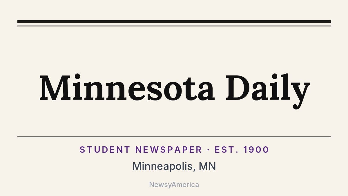 Minnesota Daily – Minneapolis, MN