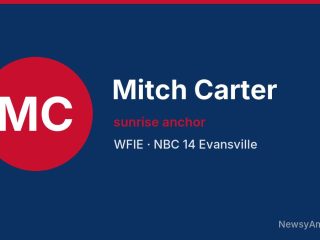 Mitch Carter, sunrise anchor, WFIE
