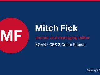 Mitch Fick, anchor and managing editor, KGAN