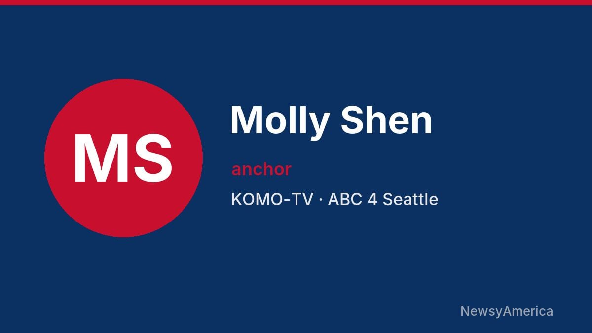 Molly Shen – KOMO-TV, Seattle