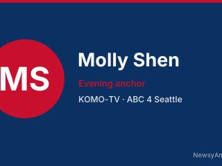 Molly Shen, Evening anchor, KOMO-TV