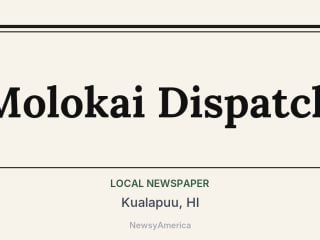 Molokai Dispatch, Kualapuu, HI