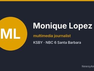 Monique Lopez, multimedia journalist, KSBY