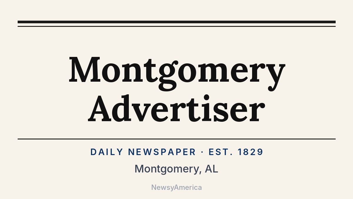 Montgomery Advertiser – Alabama