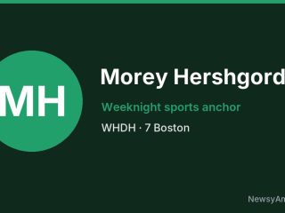 Morey Hershgordon, Weeknight sports anchor, WHDH