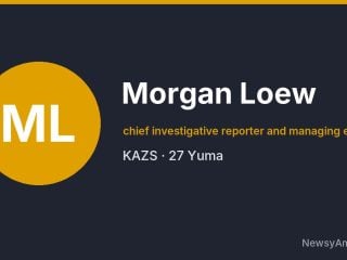 Morgan Loew, chief investigative reporter and managing editor, KAZS