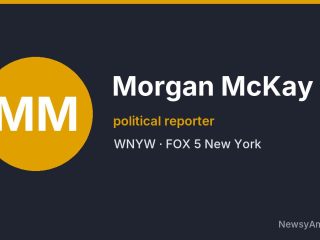 Morgan McKay, political reporter, WNYW