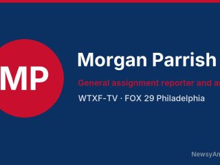 Morgan Parrish, General assignment reporter and anchor, WTXF-TV