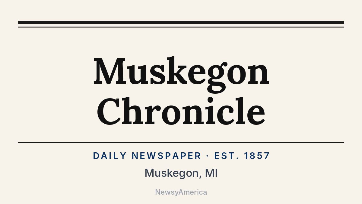 Muskegon Chronicle – Michigan