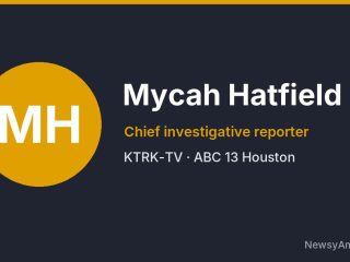 Mycah Hatfield, Chief investigative reporter, KTRK-TV