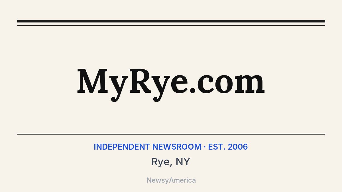 MyRye.com – Rye, NY