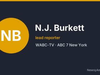 N.J. Burkett, lead reporter, WABC-TV