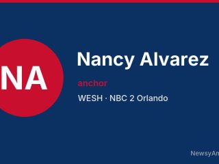 Nancy Alvarez, anchor, WESH