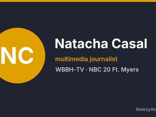 Natacha Casal, multimedia journalist, WBBH-TV