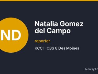 Natalia Gomez del Campo, reporter, KCCI
