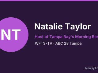 Natalie Taylor, Host of Tampa Bay’s Morning Blend, WFTS-TV