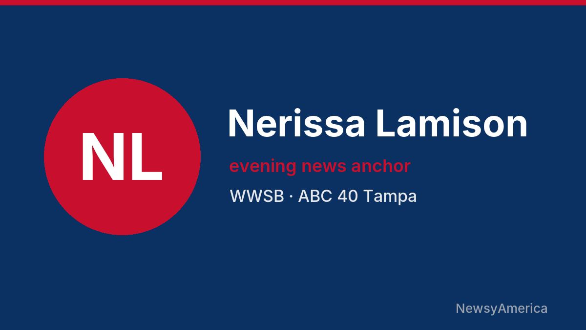 Nerissa Lamison – WWSB, Tampa