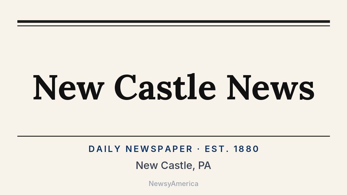 New Castle News – Pennsylvania