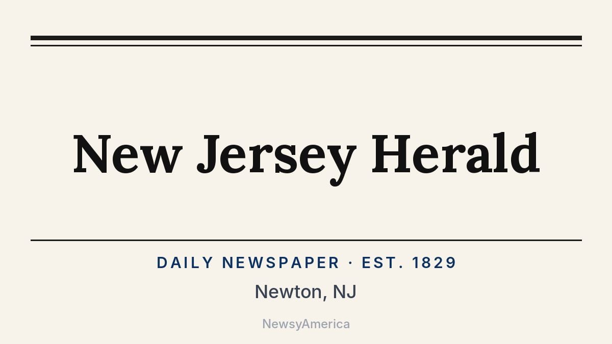 New Jersey Herald – Newton, NJ