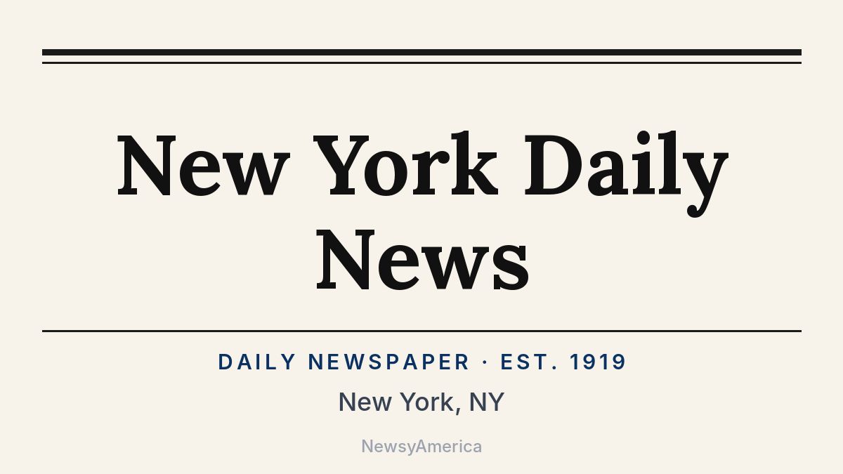 New York Daily News – New York
