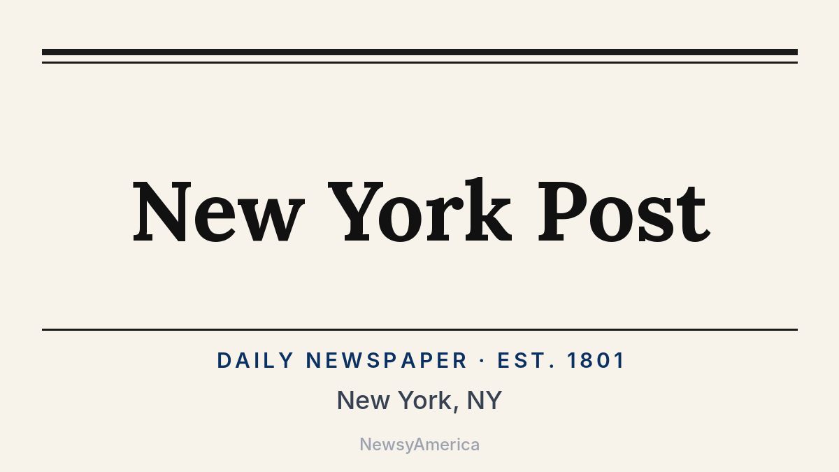 New York Post – New York