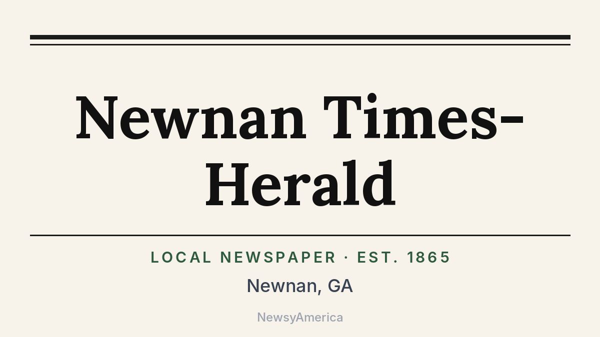 Newnan Times-Herald – Georgia
