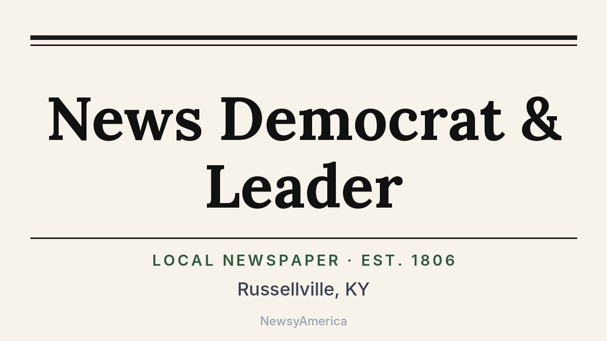 News Democrat & Leader – Russellville, KY
