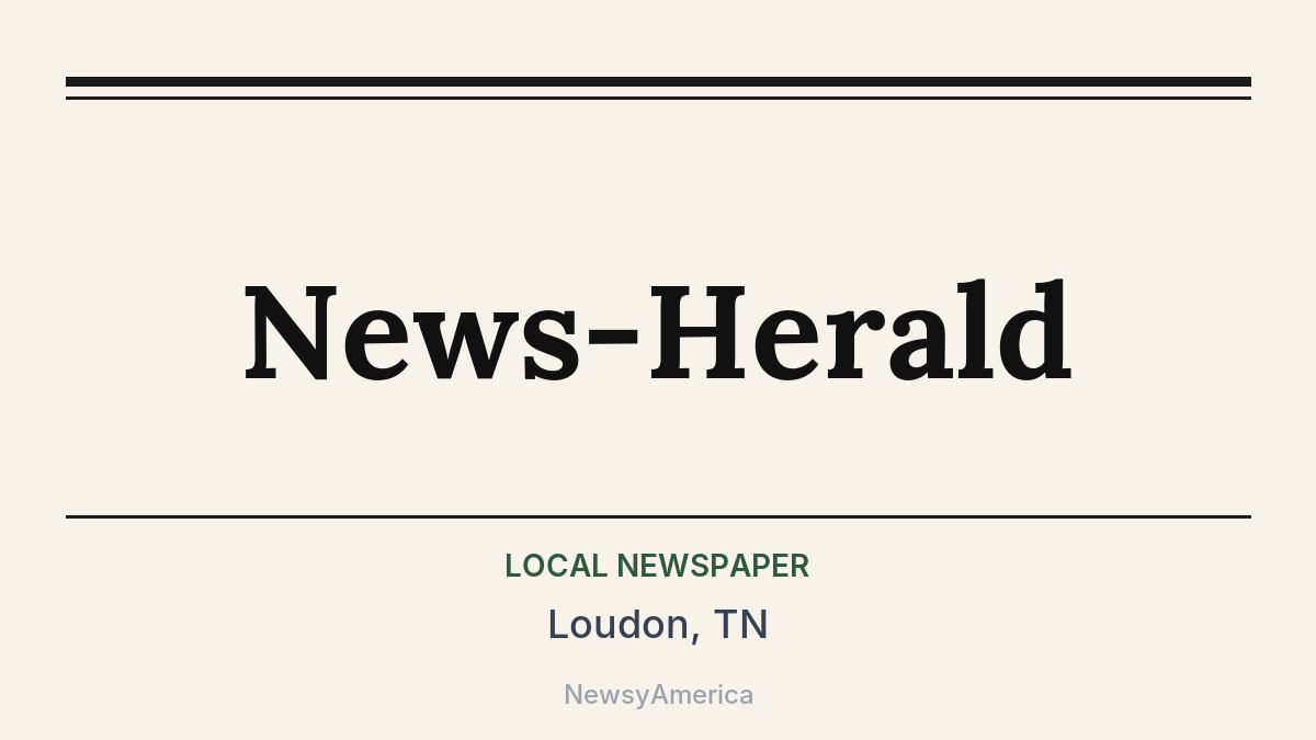 News-Herald – Loudon, TN