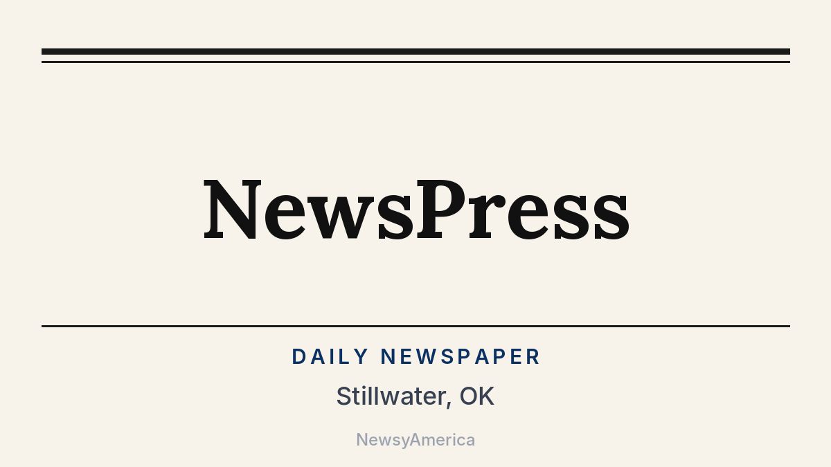 NewsPress – Stillwater, OK