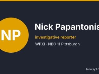 Nick Papantonis, investigative reporter, WPXI