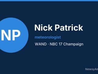 Nick Patrick, meteorologist, WAND