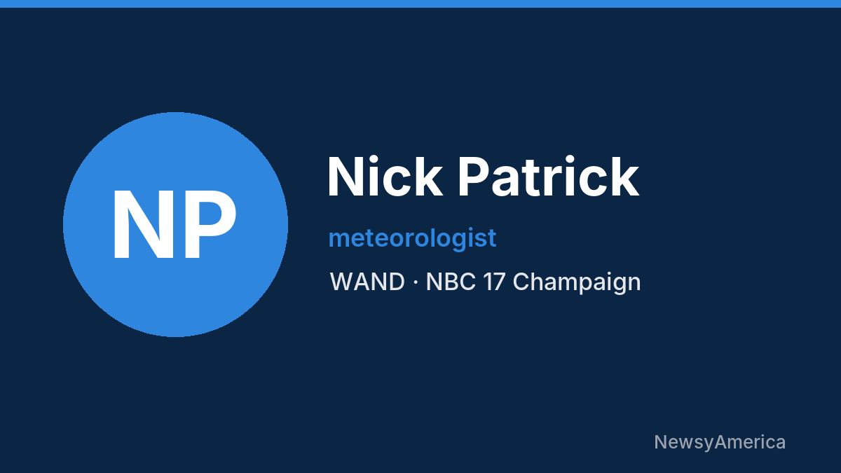 Nick Patrick – WAND, Champaign