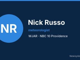 Nick Russo, meteorologist, WJAR