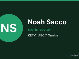Noah Sacco, sports reporter, KETV