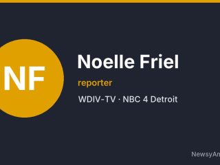 Noelle Friel, reporter, WDIV-TV