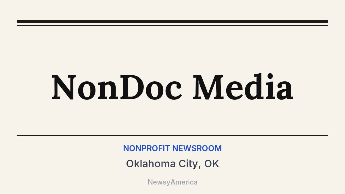 NonDoc Media – Oklahoma City, OK