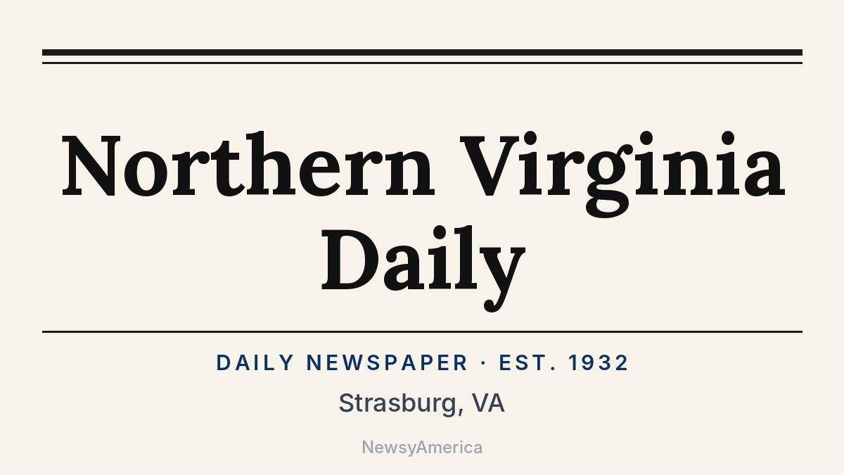 Northern Virginia Daily – Strasburg, VA