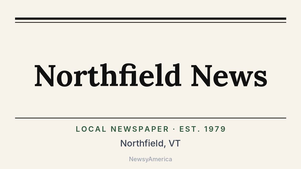 Northfield News – Vermont