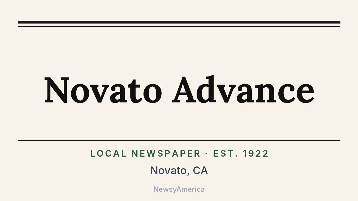 Novato Advance – California