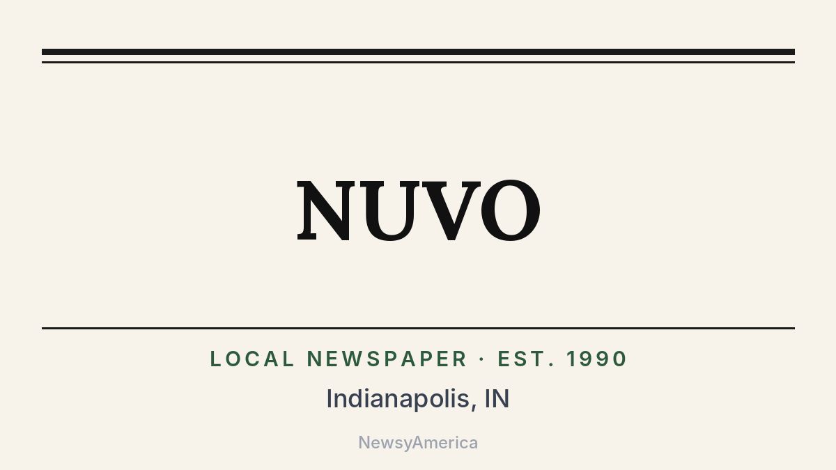 NUVO – Indianapolis, IN