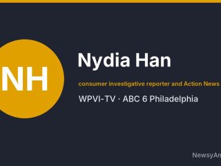 Nydia Han, consumer investigative reporter and Action News co-anchor, WPVI-TV