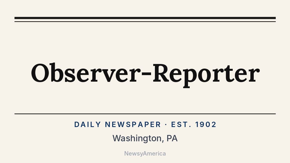 Observer-Reporter – Washington, PA