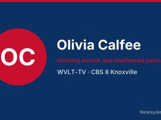 Olivia Calfee, morning anchor and multimedia journalist, WVLT-TV