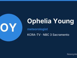 Ophelia Young, meteorologist, KCRA-TV