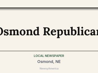 Osmond Republican, Osmond, NE