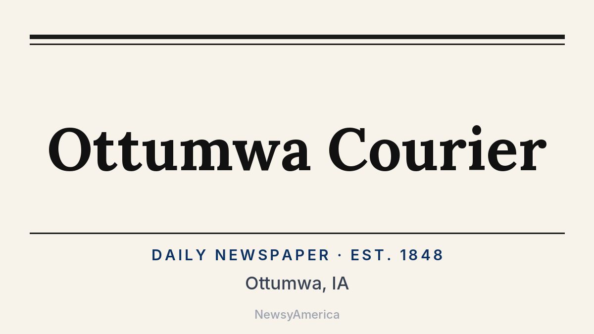 Ottumwa Courier – Iowa