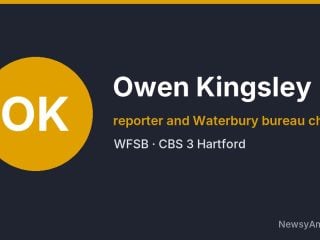 Owen Kingsley, reporter and Waterbury bureau chief, WFSB
