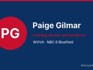 Paige Gilmar, evening anchor and producer, WVVA